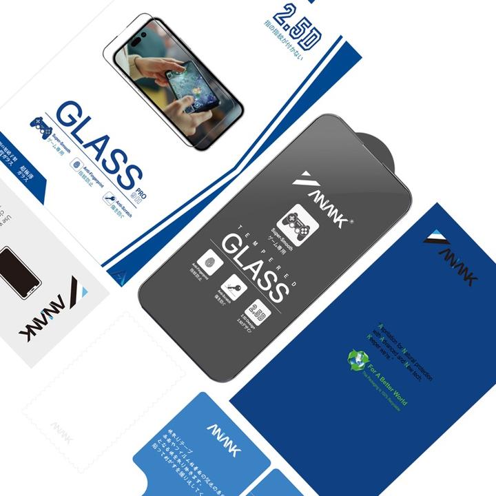 Image du produit Anank Verre blindé transparent 2.5D Game Edition (mat) anti-traces de doigts pour iPhone 16 Pro Max (1 pièce(s), Apple iPhone 16 Pro Max)