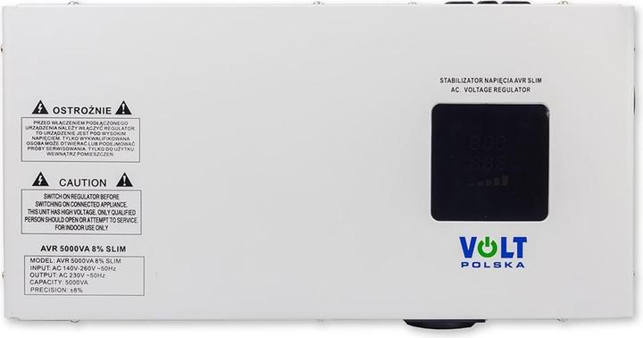 Actual product image No Name Voltage stabiliser AVR 5000VA 8% SLIM