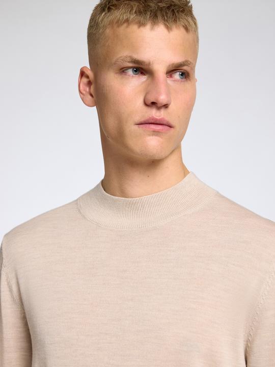 Produktbild Selected Homme Slhtray Ls Knit Merino Mock Neck Noos (XL)