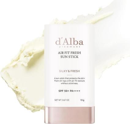 Immagine prodotto d'Alba Air Fit Fresh Stick SPF 50+ PA++++ Vegan Sunstick Non-Sticky Silky (Stick solare, SPF 50+, 20 g)