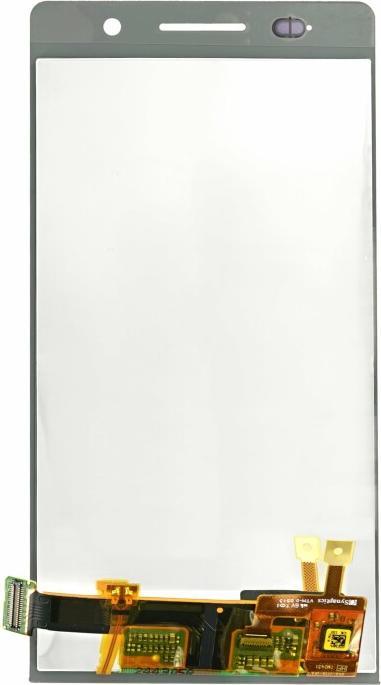 Actual product image OEM Huawei Ascend P6 LCD without frame white (Ascend P6)