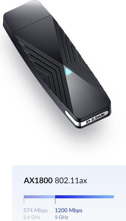 Immagine prodotto D-Link DWA-X1850 (USB 3.1)