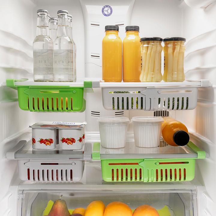 Produktbild Casativo 2er-Set verstellbare Kühlschrank-Organizer
