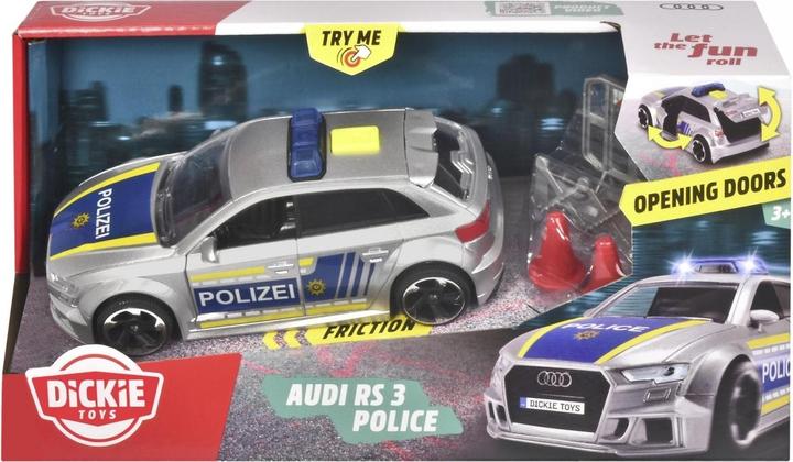 Actual product image Aquaplay Dickie Toys - Audi RS3 Police (203713016)