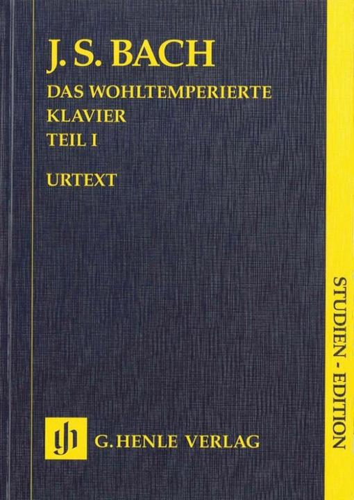Actual product image Das Wohltemperierte Klavier Teil I HN 9014 (German, Ernst-Günter Heinemann, Johann Sebastian Bach, 2011)