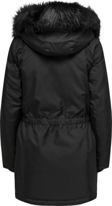 Immagine prodotto Only Cappuccio con pelliccia sintetica staccabile Polsini a coste Parka Parka lungo (3XL)
