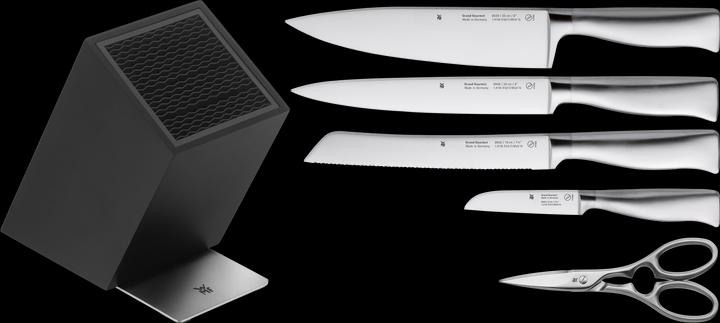 Actual product image WMF Grand Gourmet advantage knife block with knife set 6 pieces