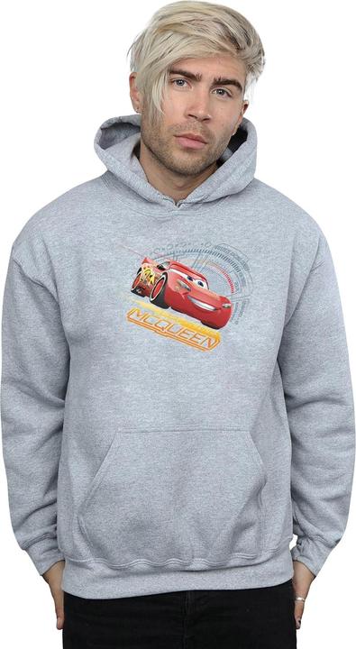 Immagine prodotto Disney Cars Lightning McQueen Felpa con Cappuccio Uomo (3XL)