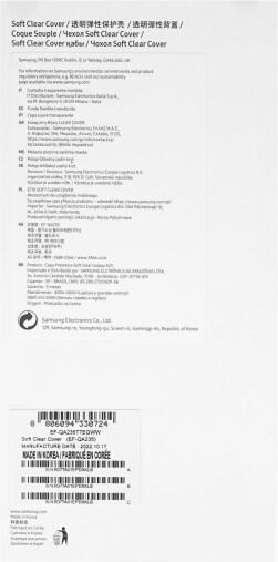 Produktbild Samsung Soft Clear Cover (Samsung Galaxy A23, Samsung Galaxy A23 5G)