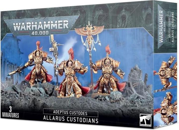 Games Workshop Allarus Custodians - Vexilus Praetor / Shield-Captain dans l'armure Terminator d'Allarus