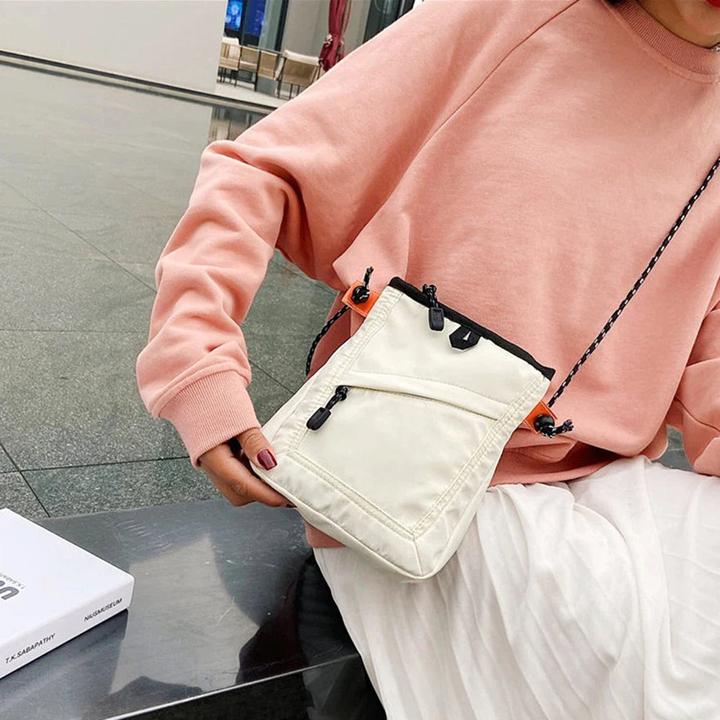 Image du produit Only-Bags.Store Mini sac messager imperméable Sac carré Sac pour téléphone portable Sac à main pour téléphone