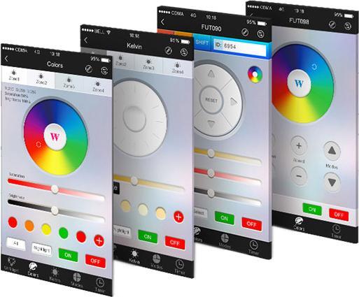 Actual product image Lumina Swiss LED Strip Set Multicolour+ (RGBWW) 2m Premium Indoor Smartphone (RGBW, 200 cm, Indoor)