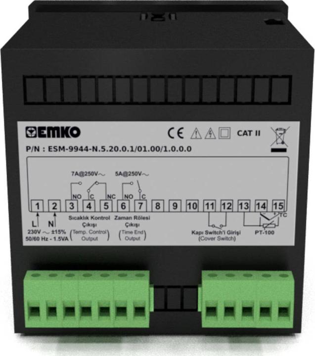 Productafbeelding Emko Temperatuurregelaar ESM 9944 N 50 tot 999 °C relais 16 A (L x B H) 100 96 mm