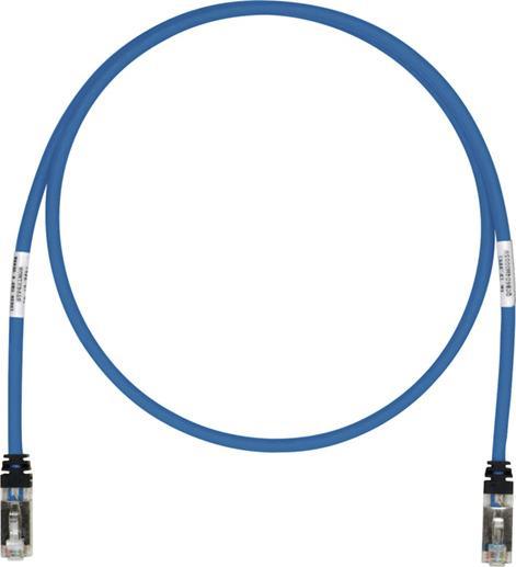 Produktbild Panduit TX6A, 10Gig, Cat6A, 3m Netzwerkkabel Blau S/FTP (S-STP) (CAT6a, 3 m)