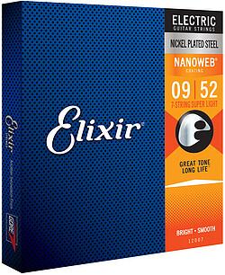 Actual product image Gore Wear Elixir 12007 Nanoweb Elec. 7SL 009/052 (7 x, Guitar, 0.01")