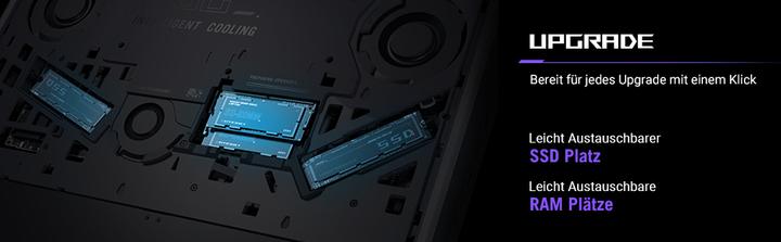 Actual product image ASUS ROG Zephyrus G14 RTX 5070 Ti (14", AMD Ryzen AI 9 HX 370, 64 GB, 2000 GB, DE)