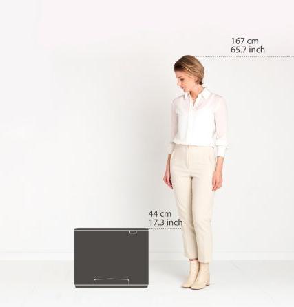 Image du produit Brabantia Poubelle à pédale BO (34 l)