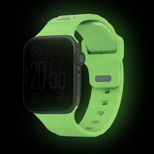 Image du produit Uniq Stride SE Apple Watch strap 49/46/45/44mm FKM Rubber Strap lume (Aluminium, Bande en caoutchouc FKM)