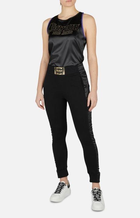 Boxeur des Rues High Waist Sweatpants W/Satin (L)