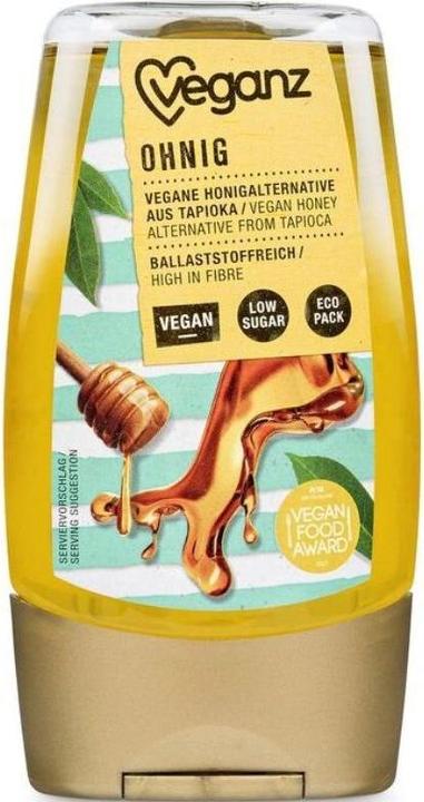 Veganz Alternative végétalienne au miel de tapioca Ohnig (250 g)