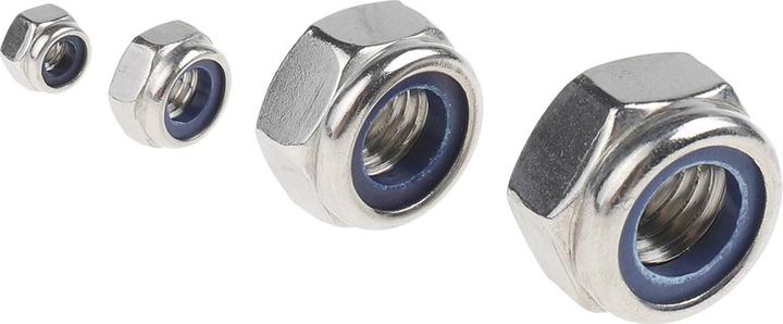 Produktbild Rs Pro Muttern Sortiment A4 M3 - M12 (M10, M12, M3, M4, M5, M6, M8)