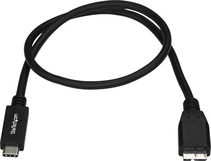 Image du produit StarTech 1M USB 3.1 TYPE C À MICROB (1 m, USB 3.1)