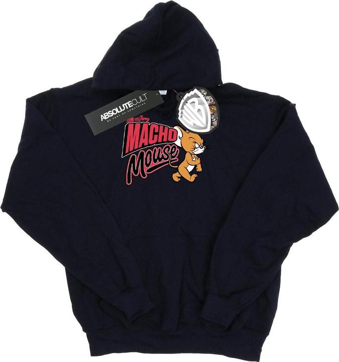 Immagine prodotto Tom & Jerry Macho Mouse Felpa con Cappuccio Uomo (3XL)