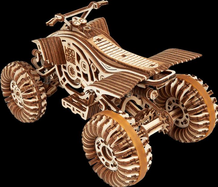 Actual product image Wood Trick Raptor Quad Bike - 3D Wooden Kit