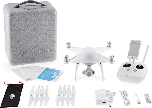 Actual product image DJI Phantom 4 with 2 additional batteries (28 min, 1380 g, 12 Mpx)