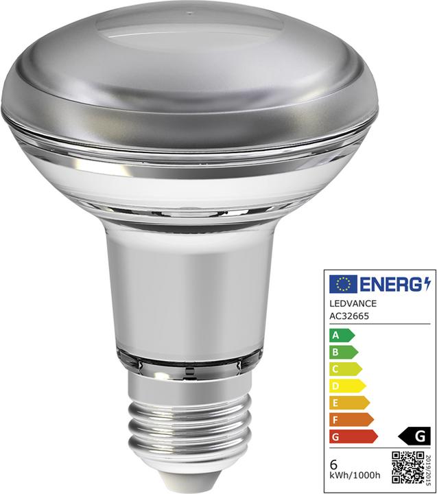 Productafbeelding Osram Superster R63 (E27, 5.90 W, 350 lm, 1 x, G)