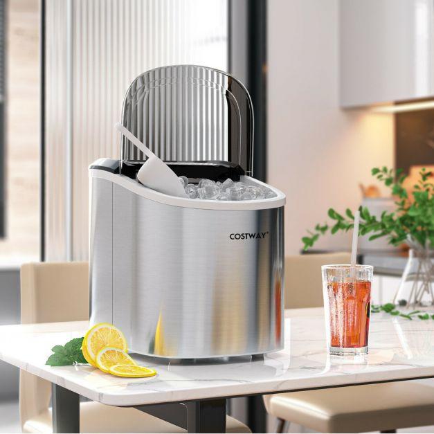 Actual product image Costway Ice cream maker 12Kg/24h, silver