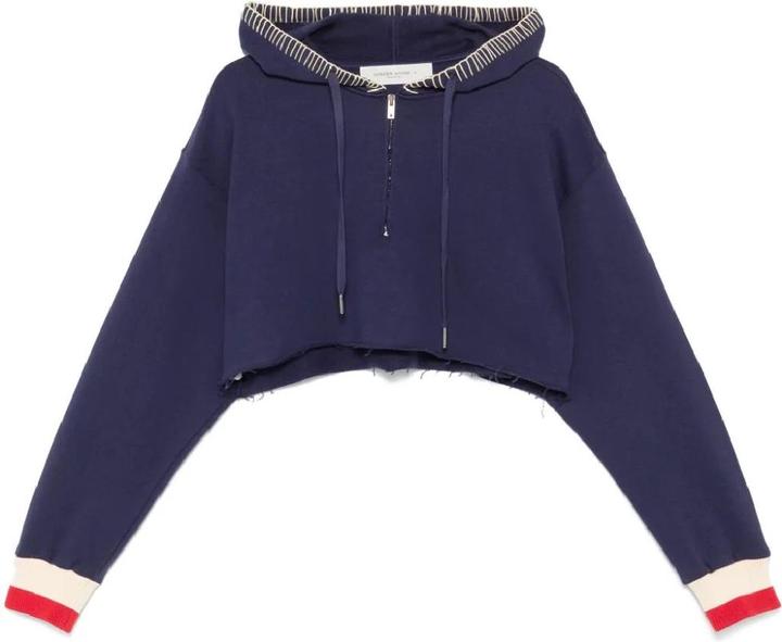 Golden Goose Journey Ws Zipped Hoodie Cropped (M)