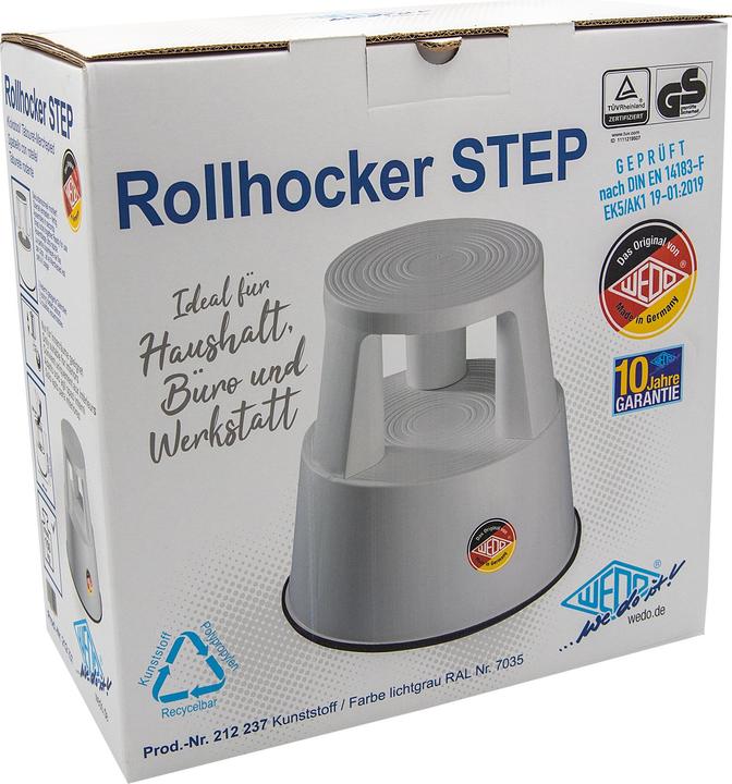 Actual product image Wedo Roller stool Step