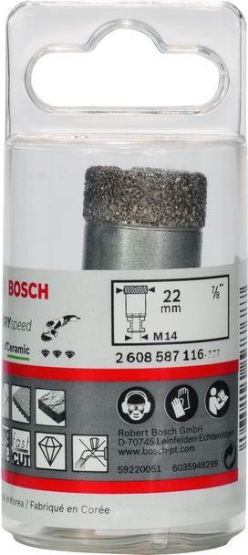 Actual product image Bosch Professional Zubehör PRO Core Cutter dry, 22 x 35 x 22.23 mm (22 mm)