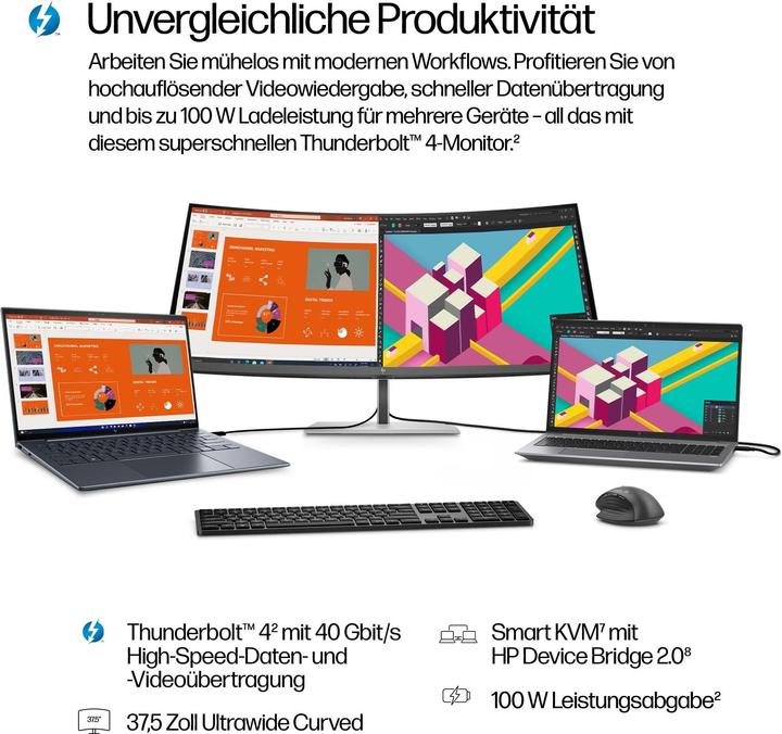 Actual product image HP 738pu (3840 x 1600 pixels, 37.50")