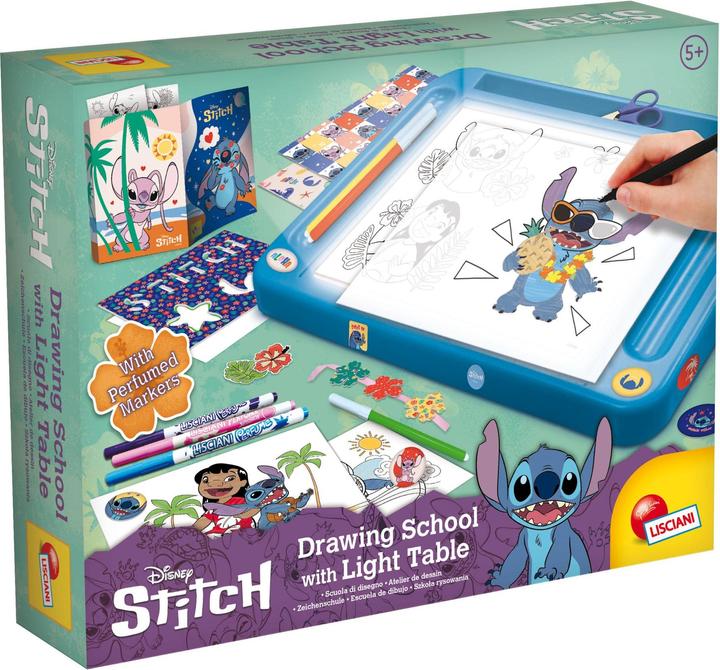 Actual product image Lisciani Drawing school with light table (German)