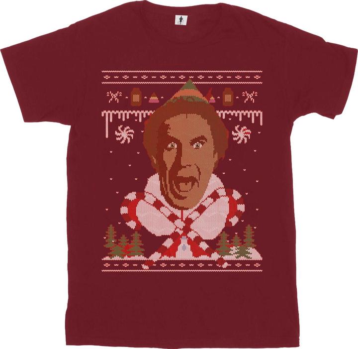 Elf Christmas Fair Isle TShirt (XL)