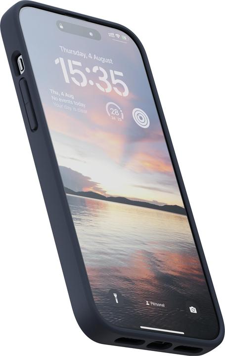 Image du produit Njord Étui rigide Salm.Leather Magsafe noir (Apple iPhone 15 Pro Max)