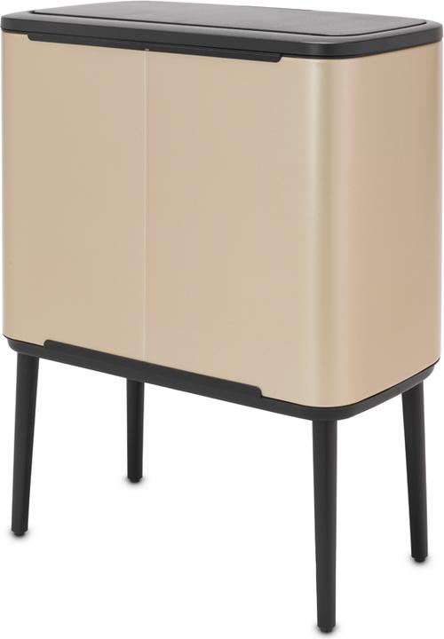 Productafbeelding Brabantia Prullenbak Bo Touch Bin Champagne, 3 x 11 L (33 l)