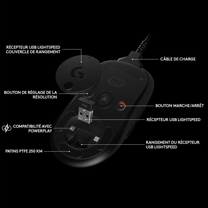Image du produit Logitech G Pro (Sans fil)