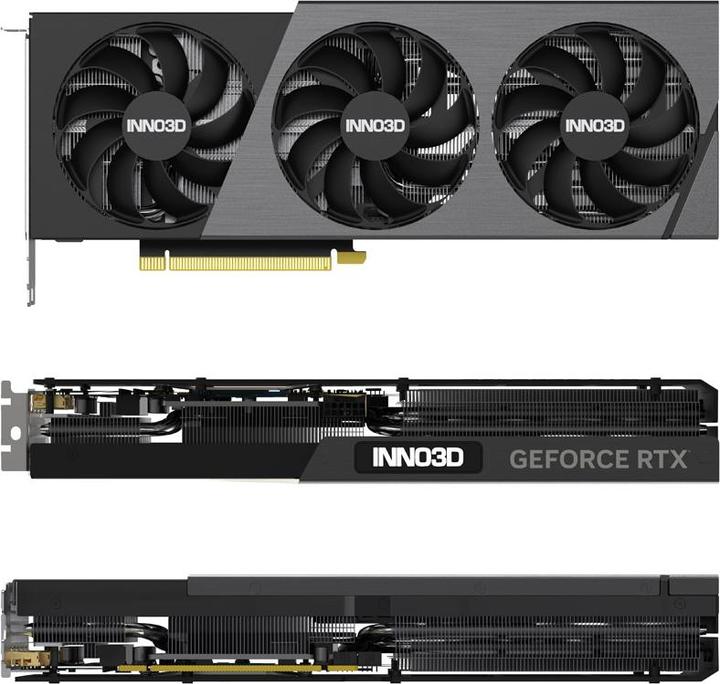 Actual product image Inno3D GeForce RTX 4070 Ti SUPER X3 OC - 16GB GDDR6X, 1x HDMI, 3x DP (16 GB)