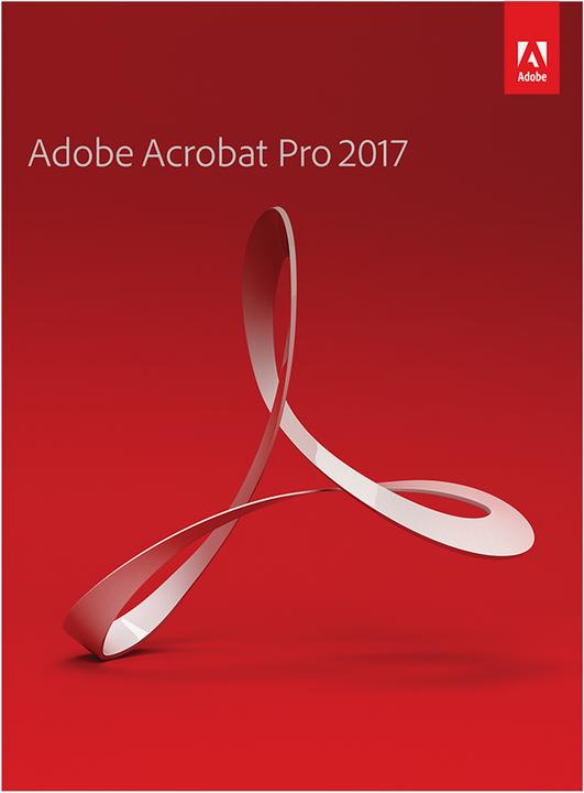 Actual product image Adobe Acrobat Professional 2017 (1 User, unlimited)