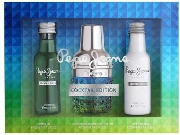 Immagine prodotto Pepe Jeans Cocktail Edition For Him Set regalo da uomo con Eau de Toilette 30ml Dopobarba 50m (Set profumo)