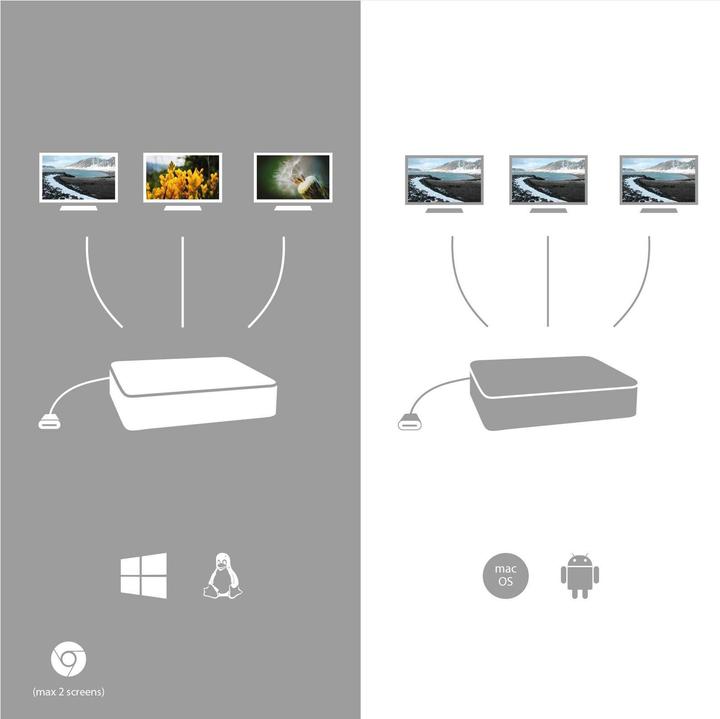 Image du produit i-tec C31tripledockpdch (USB-C, 3 Ports)