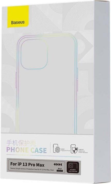 Actual product image Baseus Transparent Case Simple for iPhone 13 Pro Max (Apple iPhone 13 Pro Max)