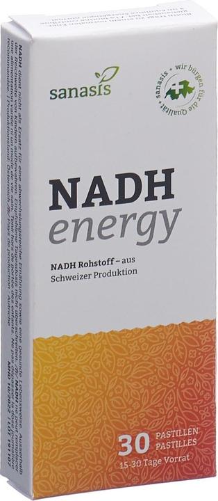 Sanasis NADH energy age & active Pastillen (30 Stück, Tabletten, 22 g)