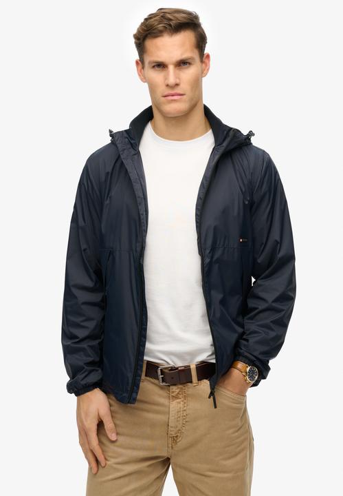 Actual product image Superdry Hooded Logo Windbreaker Jacket (L)