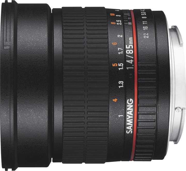 Actual product image Samyang 85mm f/1.4 AS IF UMC - Nikon F (Nikon F, APS-C / DX)
