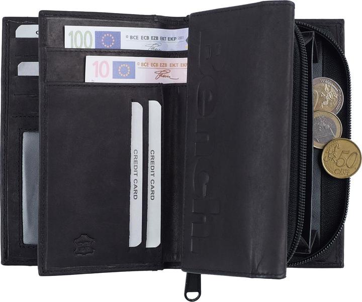 Actual product image Bench Wonder wallet leather 15 cm
