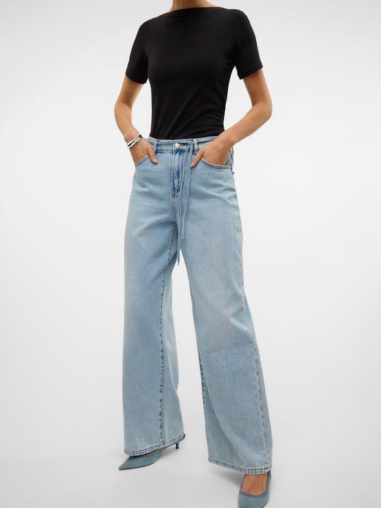 Produktbild Vero Moda VMWIEN Mid Rise Weiter Beinschnitt Jeans Weit geschnitten (W27/L32)